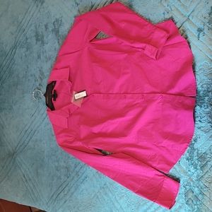 Worthington button up, size 12, pink